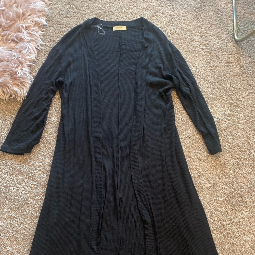 A beautiful Soul (Altard state) long black cardigan